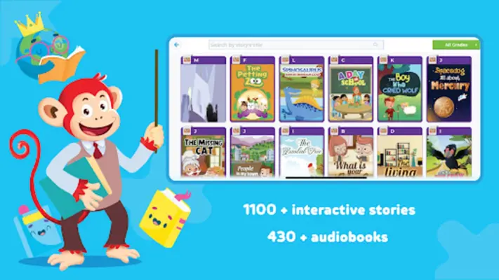 Monkey StoriesBooks & Reading android App screenshot 5